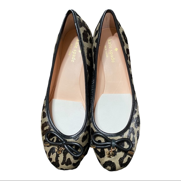 kate spade Shoes - NWOT Kate Spade Cheetah print flats size 7